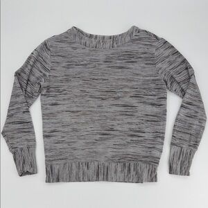 Athleta Heathered Gray Pullover